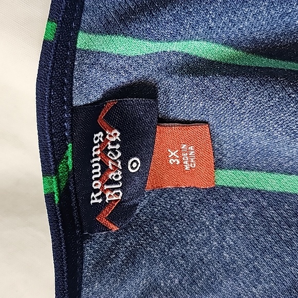 Rowing Blazer Slip Diagonal Stripe Midi Slip Dress Vacation Cocktail Target - Picture 7 of 10